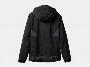 アディダス スノーボーディング×ベイプ、リフレクター素材で配したカモ