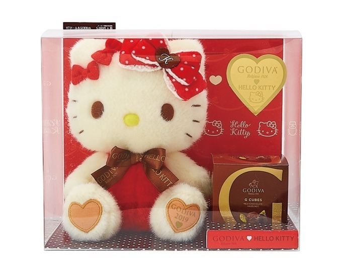 ゴディバ「サンリオ」ハローキティ＆マイメロディとコラボ、ぬいぐるみ