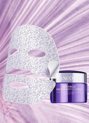 ランコム“クリームテクスチャー”の新感覚シートマスク、「レネルジー