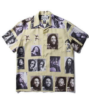 ワコマリア×“レゲエの神様”ボブ・マーリーのハワイアンシャツ