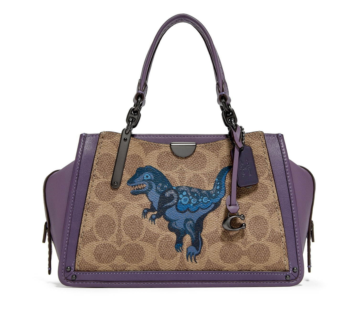 コーチ「レキシー リミックス」恐竜モチーフのバッグやウエア、恐竜の