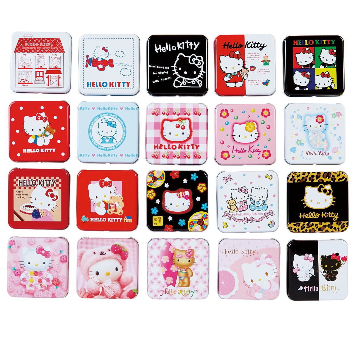 ハローキティ 45周年シリーズ」第2弾グッズ、80〜00年代の人気デザイン