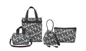 メゾン ド リーファー×レスポートサック“豹が歩く”モノグラムやグレー