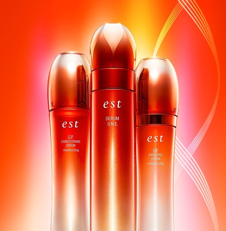 エスト(est)リニューアル- “美容液だけ”贅沢な3ステップスキンケアが