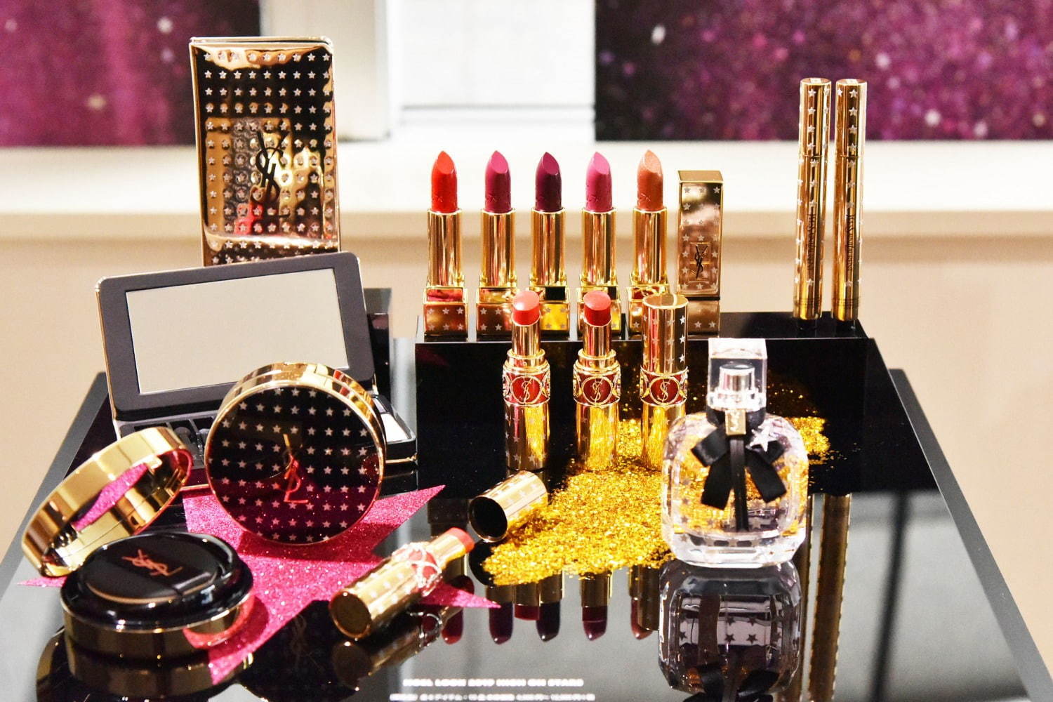 イヴ・サンローラン19年クリスマス限定コスメ、星空の輝きを閉じ込めた