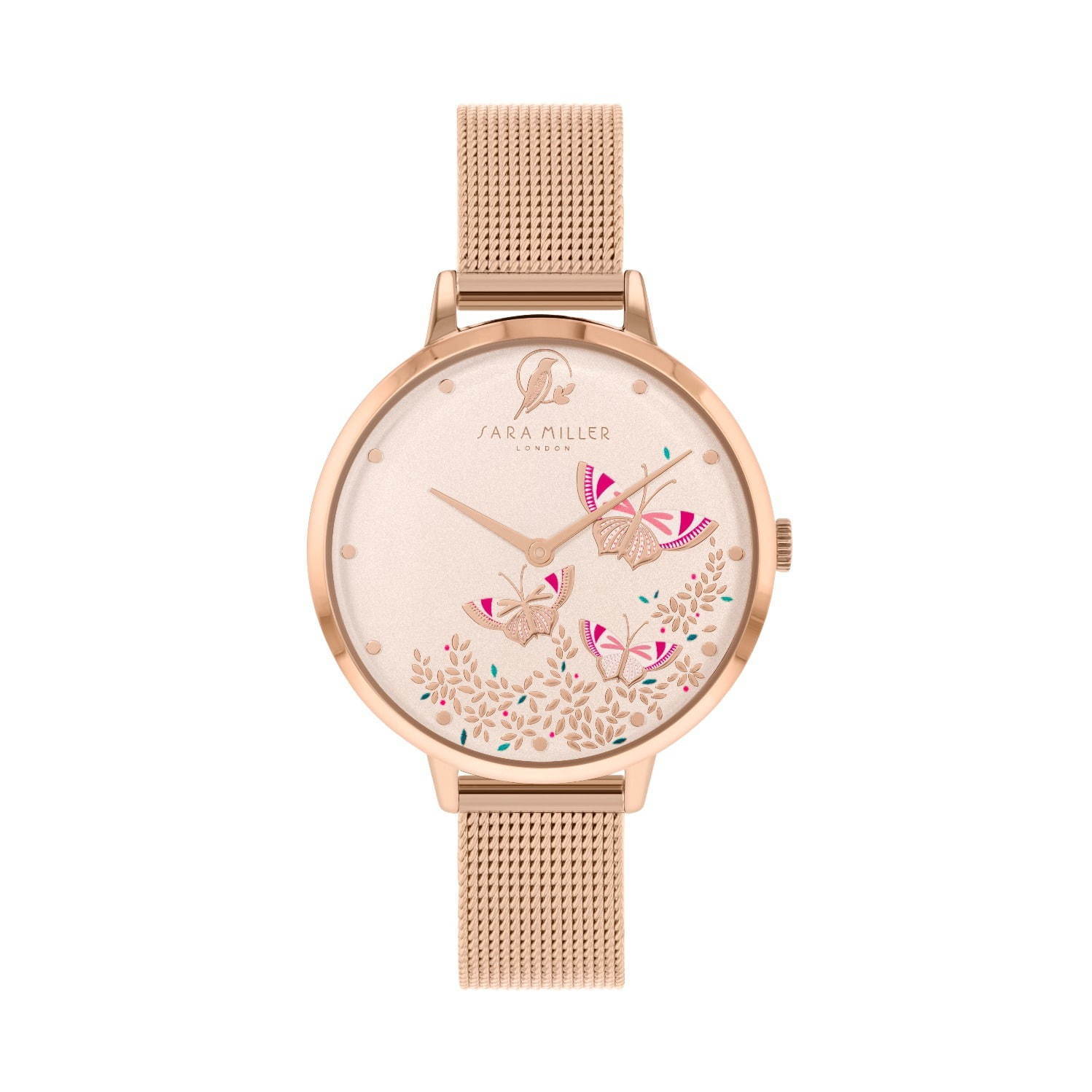 英国発「サラミラーロンドン」“蝶が舞う”新作腕時計、ロンドンの世界