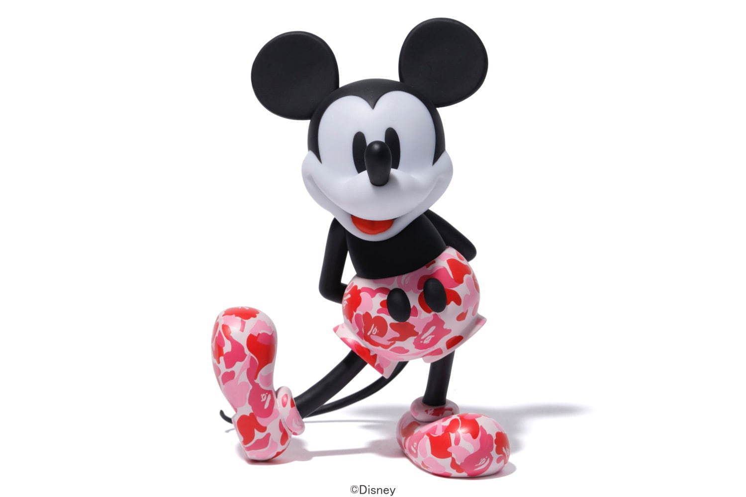 ミッキーマウスの“カモ柄”フィギュア＆ベアブリック、ア ベイシング
