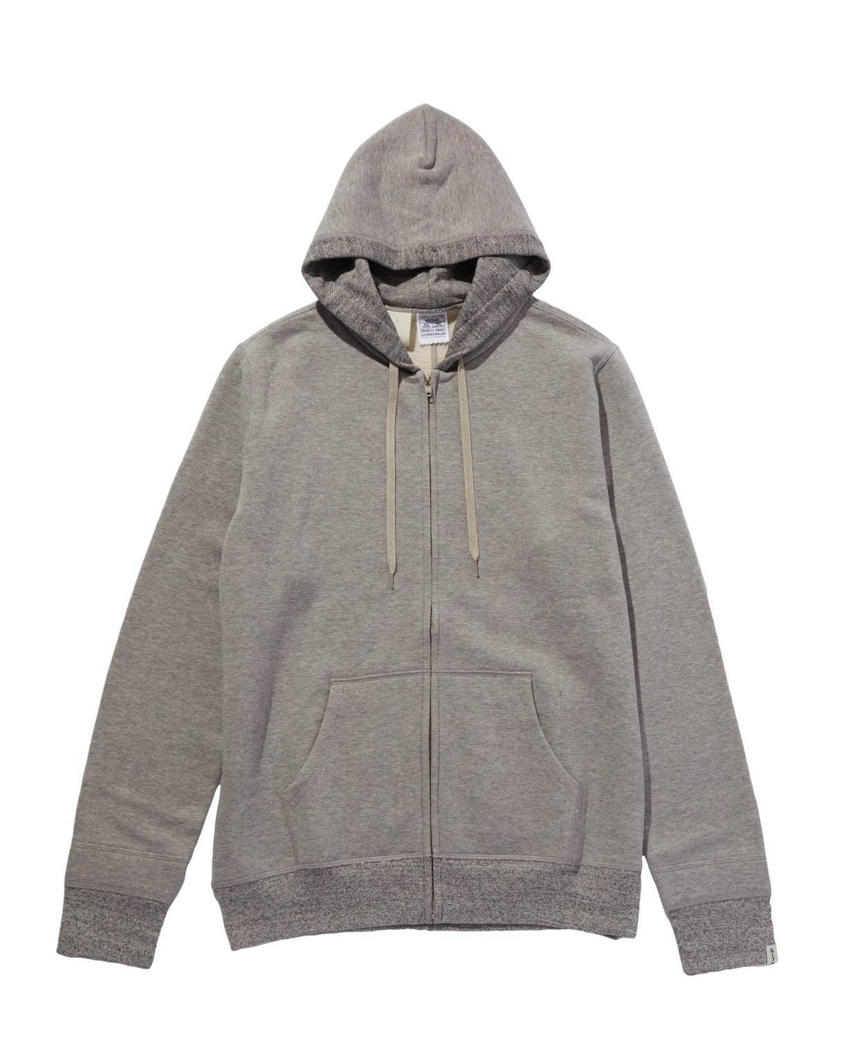 N.ハリウッド アンダーウエア × ループウィラーのジップパーカー、もっ