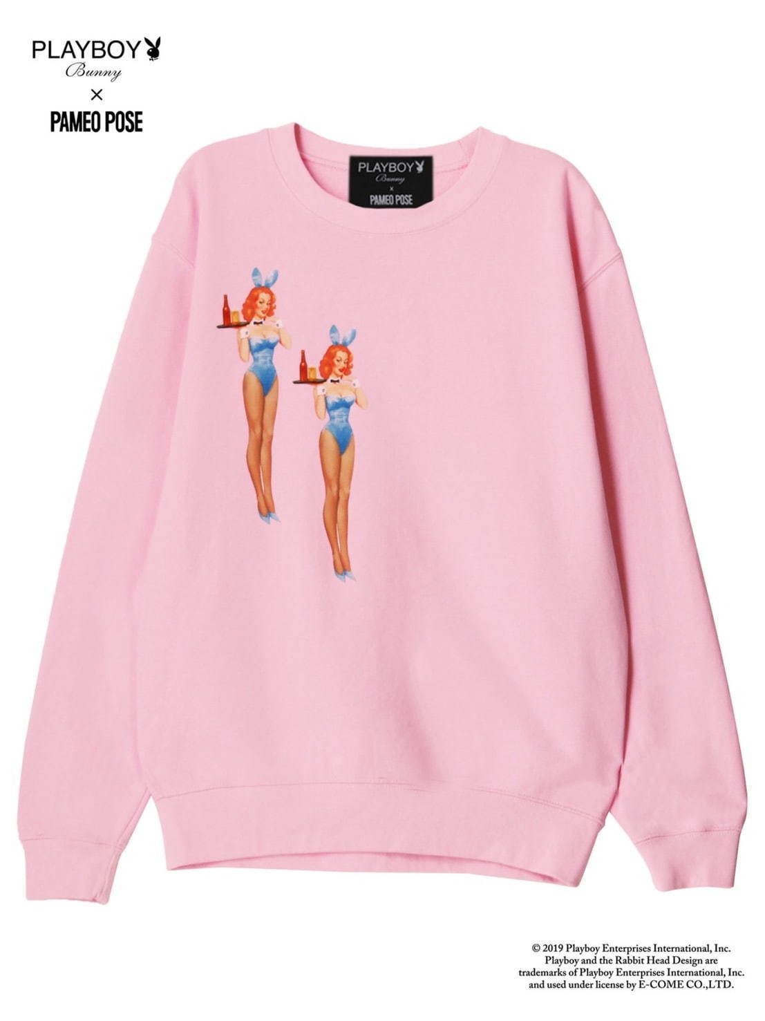 パメオポーズ×プレイボーイ、“水色バニーガール”のトップス＆クラッチ