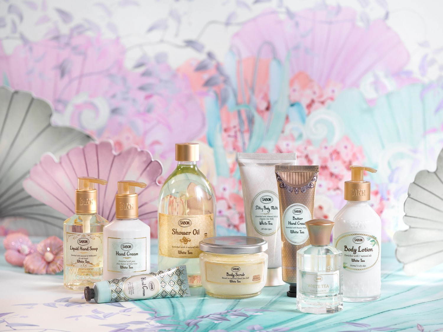 SABON「ホワイトティー」香る限定ボディケア、爽やかなシトラスノート