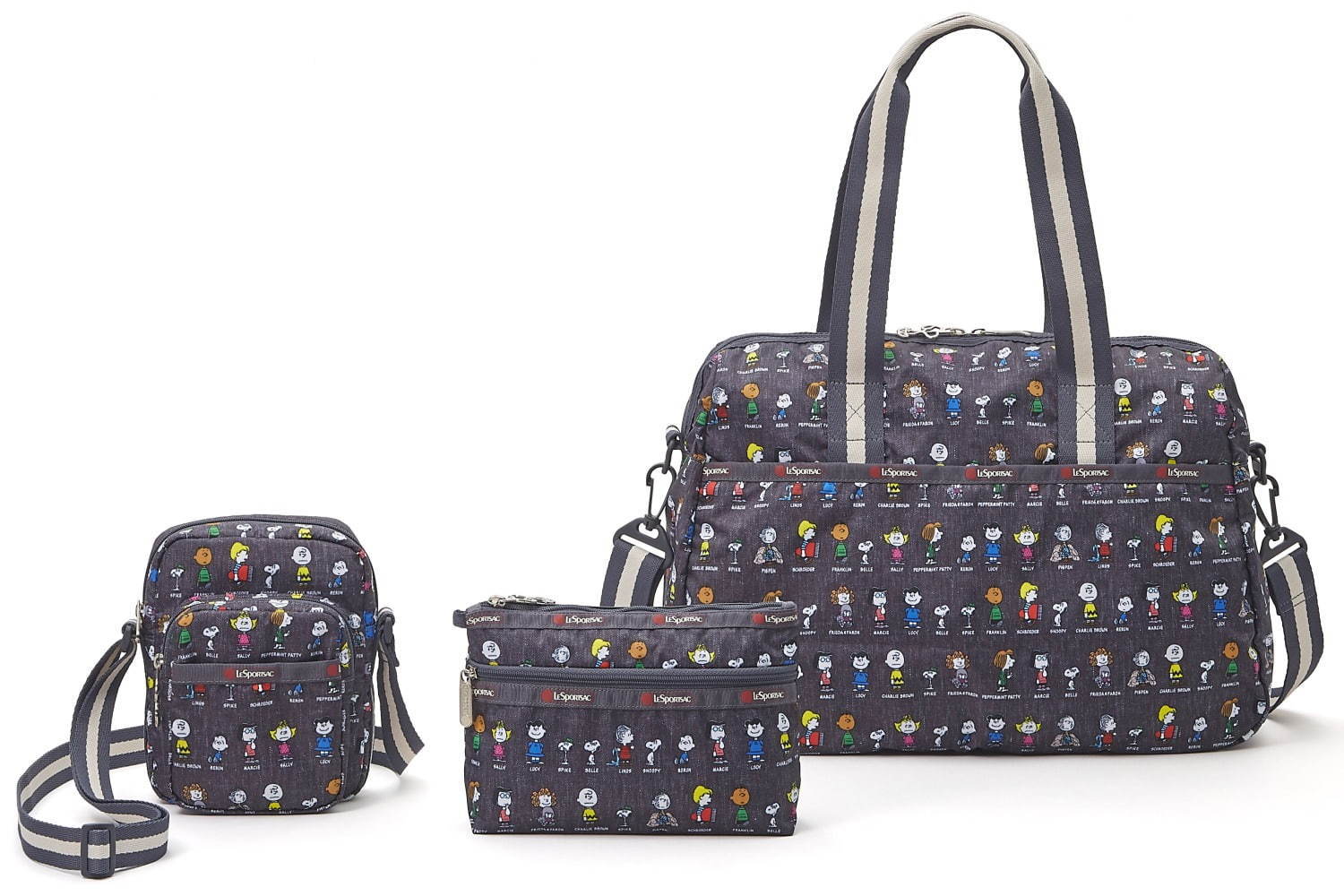 S*♡様 レスポートサック スヌーピーレモノグラム ボストンバッグ