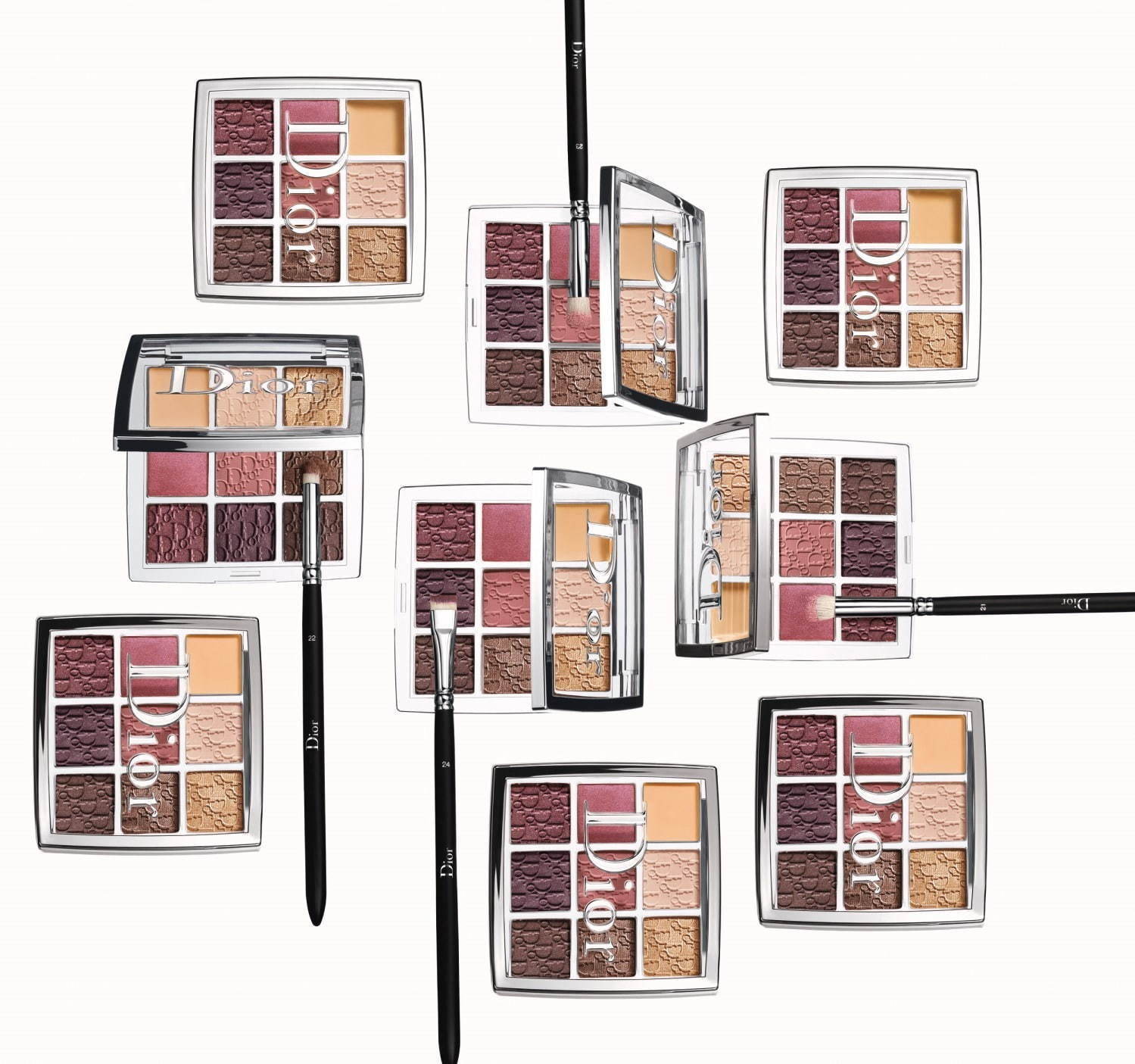ディオールの9色アイ パレットに新色ローズウッド、血色感メイクも