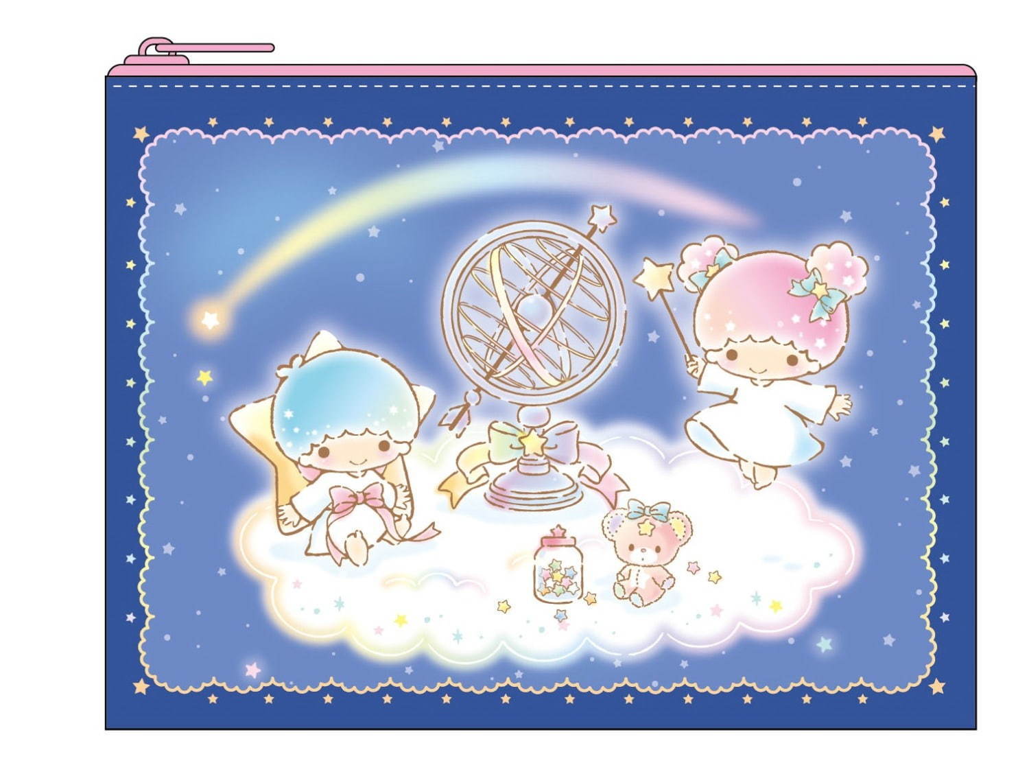 宇宙ミュージアムTeNQ「キキ＆ララと星めぐり展」リトルツインスターズ