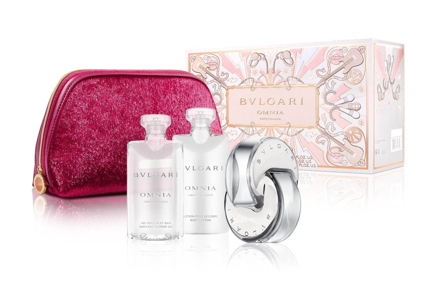 ブルガリ“香りが選べる”クリスマスコフレ、フレグランス現品にミニ