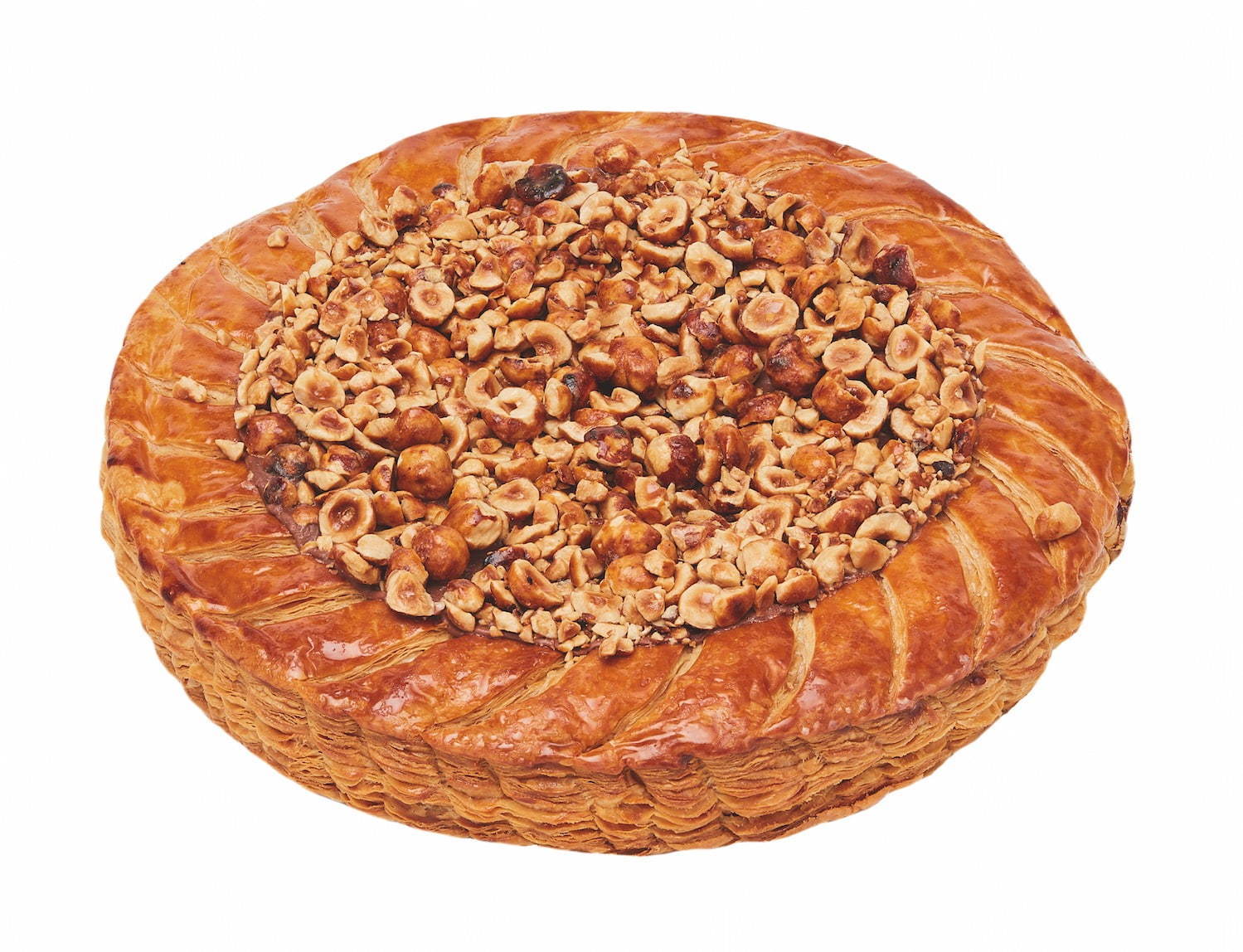 ラデュレの新作「ガレット・デ・ロワ」“ヘーゼルナッツ×チョコレート