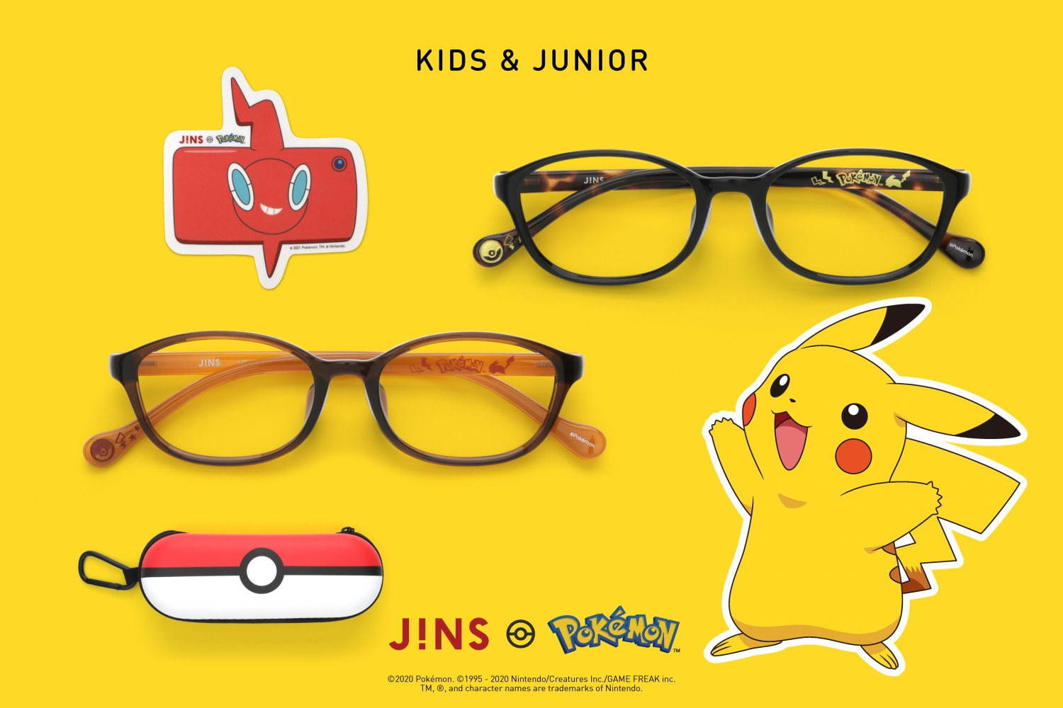 写真134/147｜JINS“ポケモン”メガネ - ピカチュウやカビゴン、ミュウ