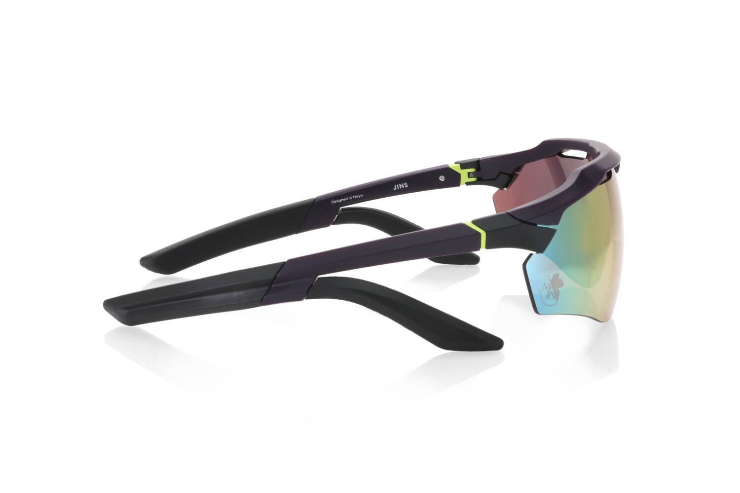 写真2/47｜JINS×エヴァンゲリオンの初号機サングラス“虹色ミラーレンズ