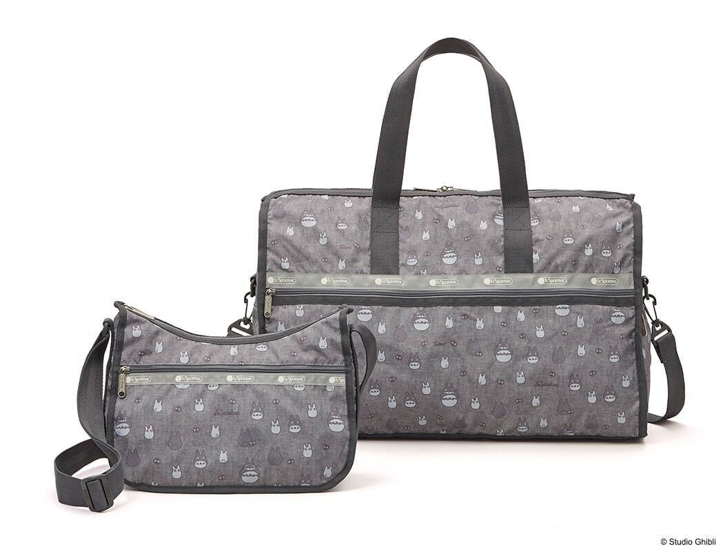 レスポートサック「となりのトトロ」コラボ、トトロやマックロクロスケ