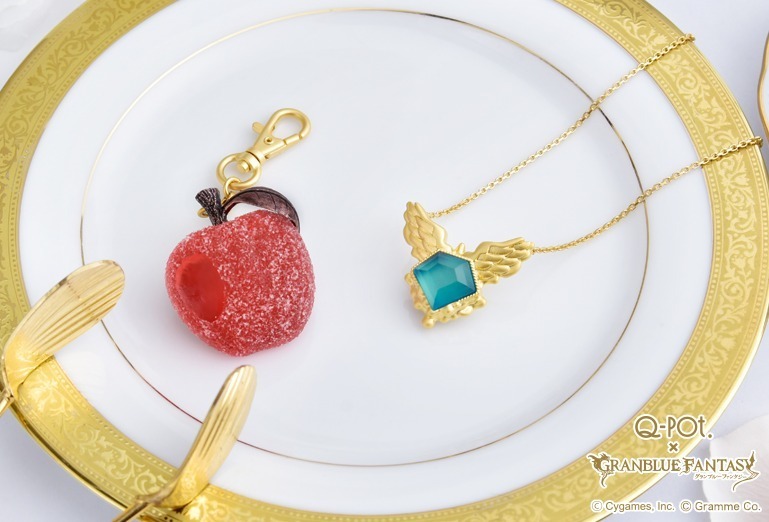 Q-pot.×グランブルーファンタジーのコラボアクセサリー、“6つの羽”の