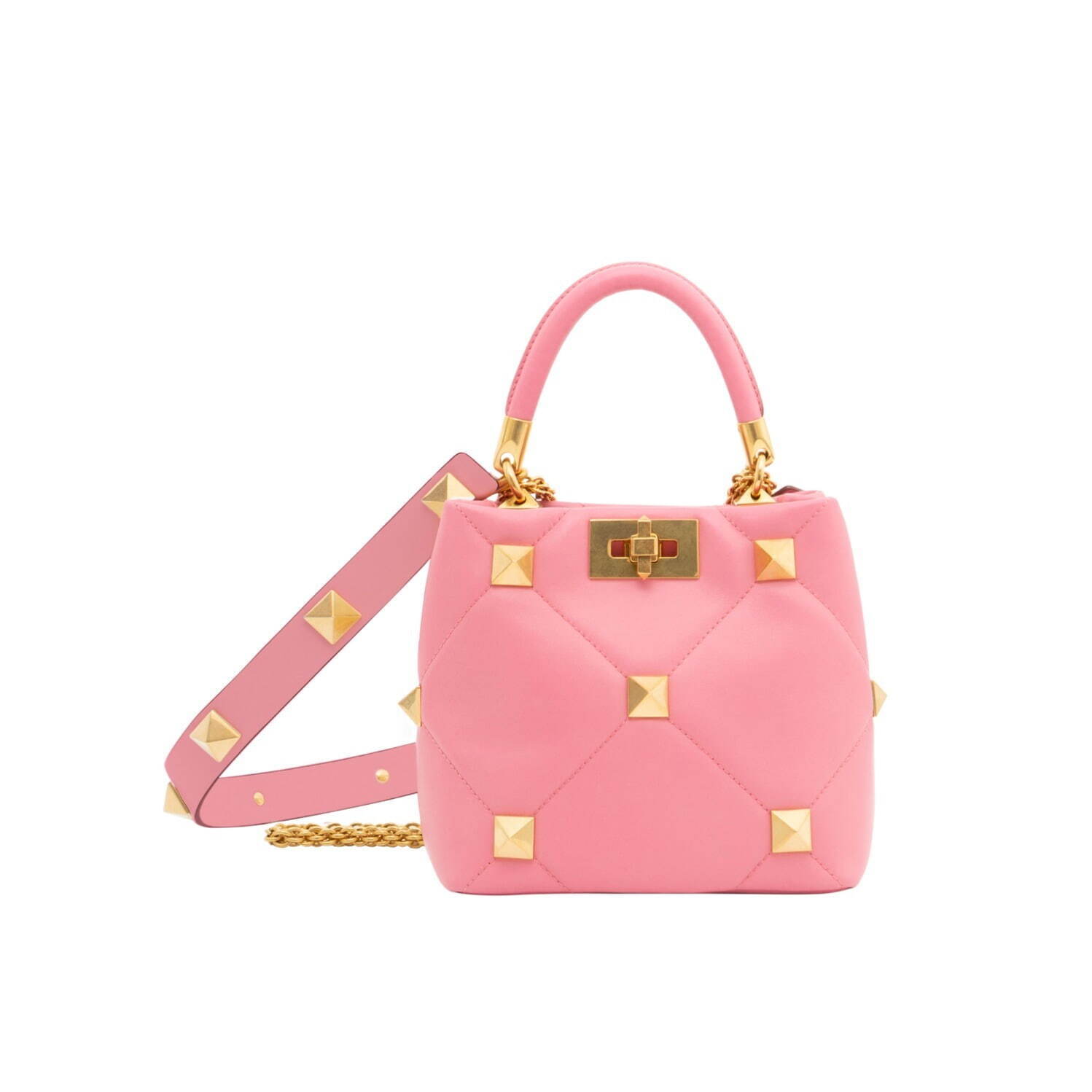 ヴァレンティノの“スタッズ”輝く「ローマンスタッズ」に新作、春色