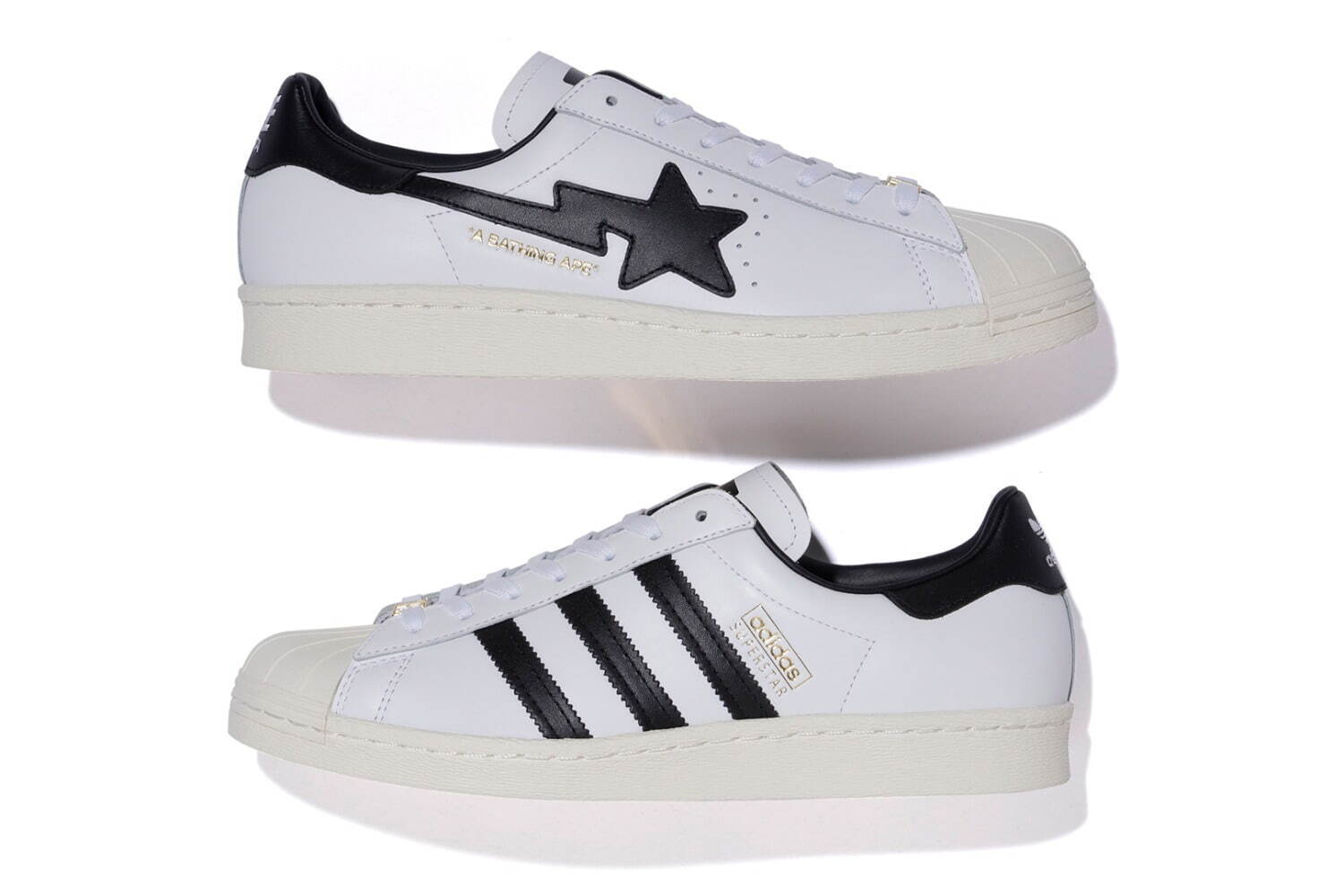 アディダス オリジナルス×ア ベイシング エイプのスニーカー「スーパー