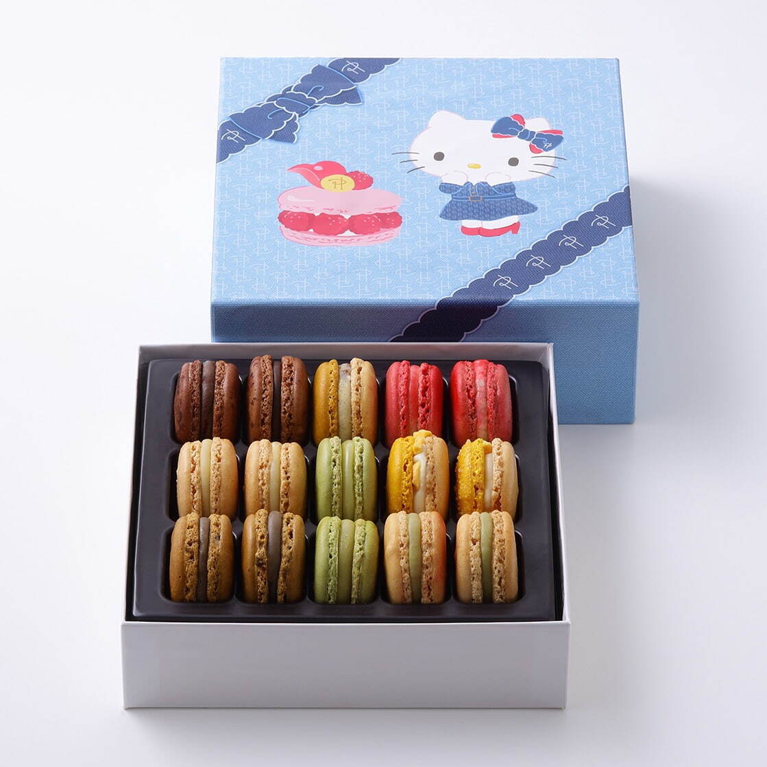 ピエール・エルメ・パリ“ハローキティ”を描いた「マカロンデー」限定