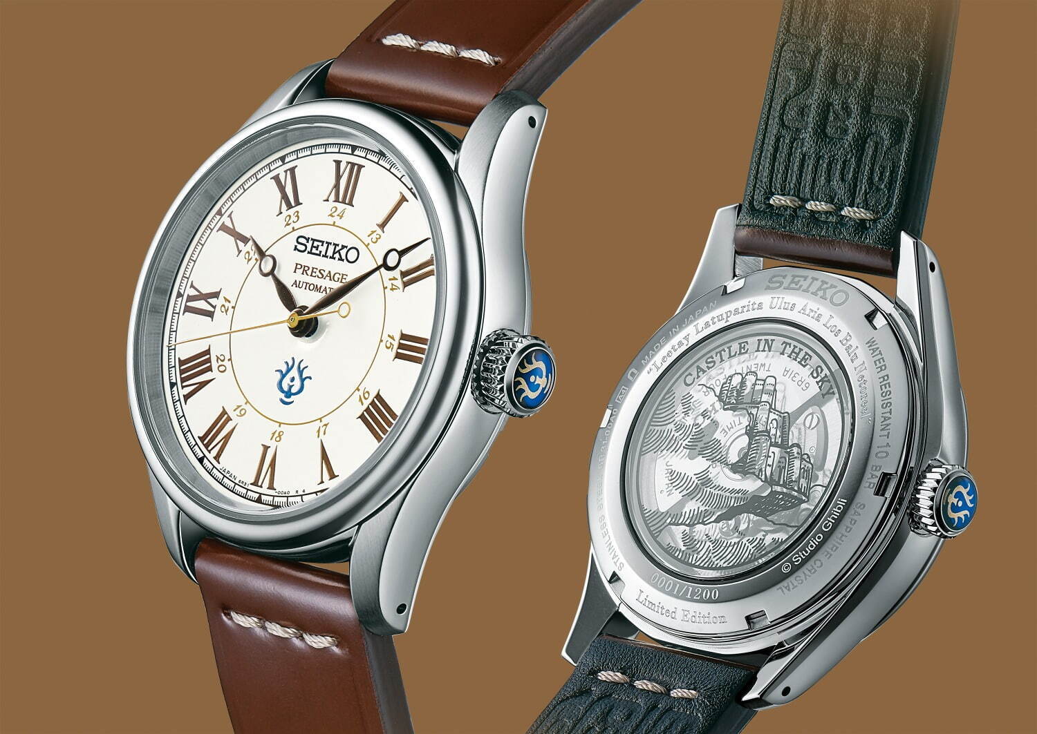 セイコー プレザージュ×ジブリ『天空の城ラピュタ』限定腕時計“呪文