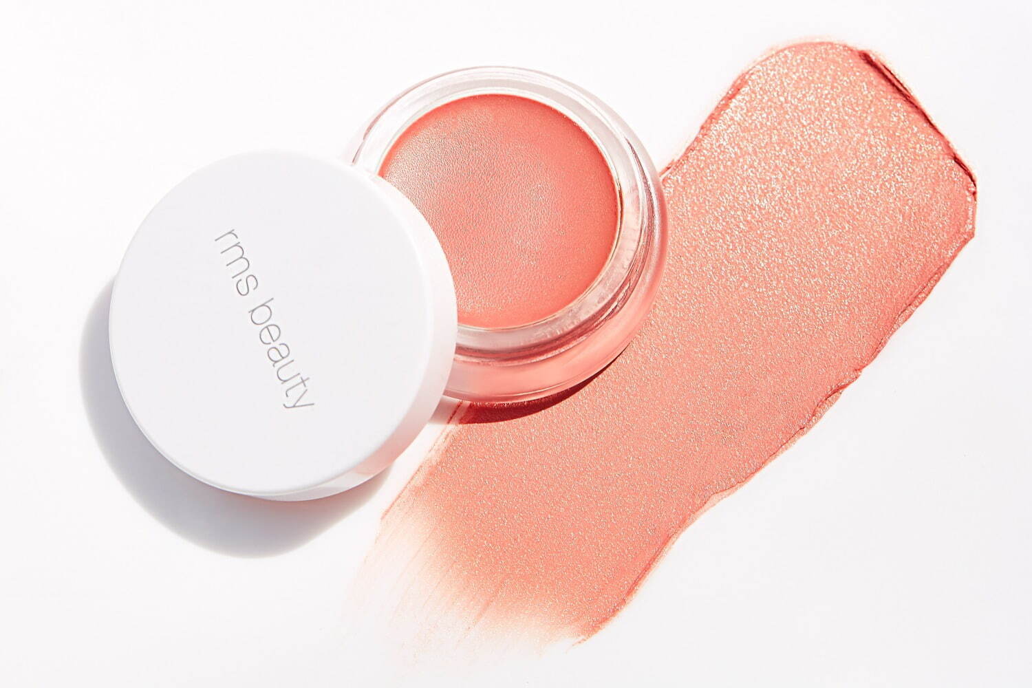 アールエムエス ビューティー“透明感コーラルピンク”の「リップチーク