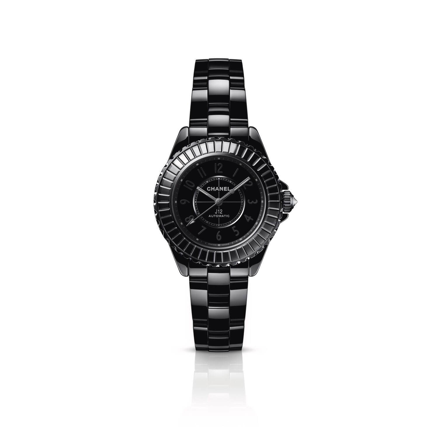 シャネル「J12」新作腕時計 - 小ぶりな33㎜ケースに新ムーブメント搭載