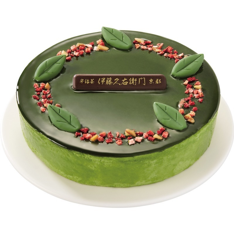 伊藤久右衛門監修21年クリスマスケーキ「宇治抹茶ドゥーブルショコラ
