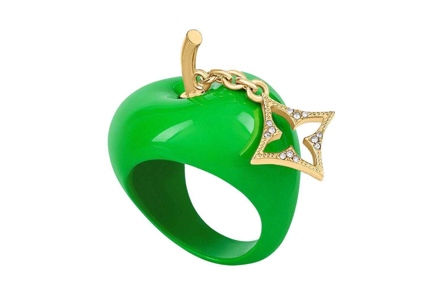 ルイ・ヴィトン新作「フルーツ」アクセサリー、“ポップに彩る”アップル