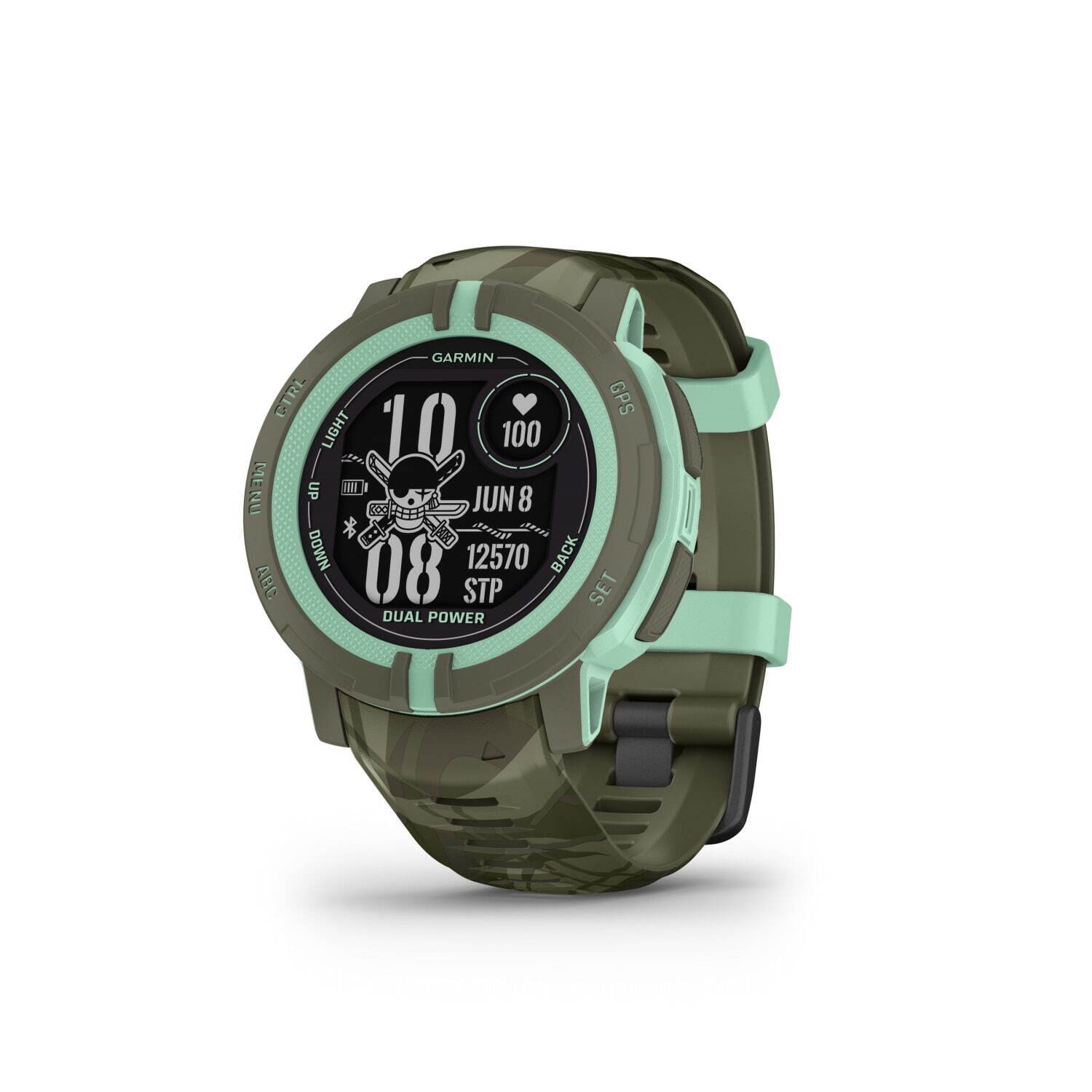 ガーミン『ONE PIECE』コラボGPSスマートウォッチ、ルフィ・ゾロ