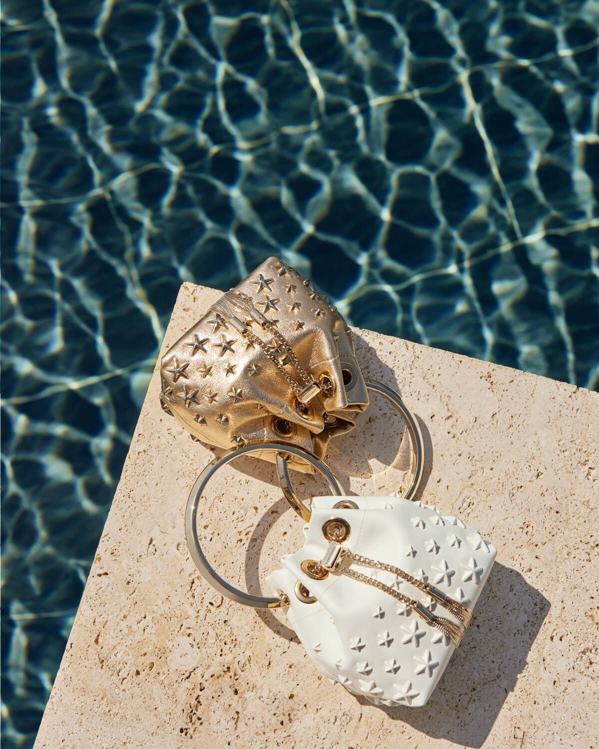 お値下げ致しました！JIMMY CHOO スタースタッズ スエード ボディ