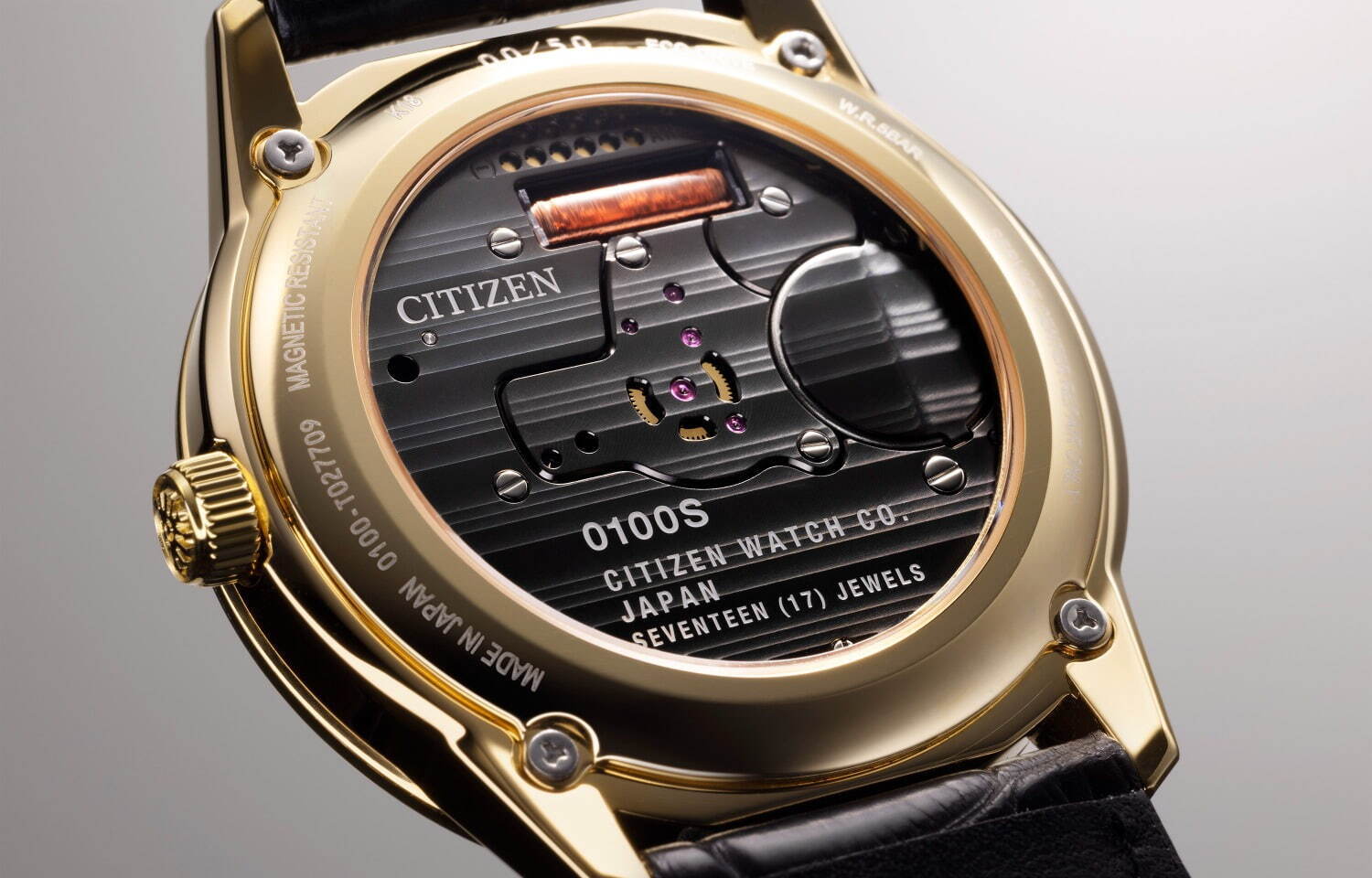 ザ・シチズン“K18 ゴールドケース×和紙ダイヤル”の新腕時計、世界最高