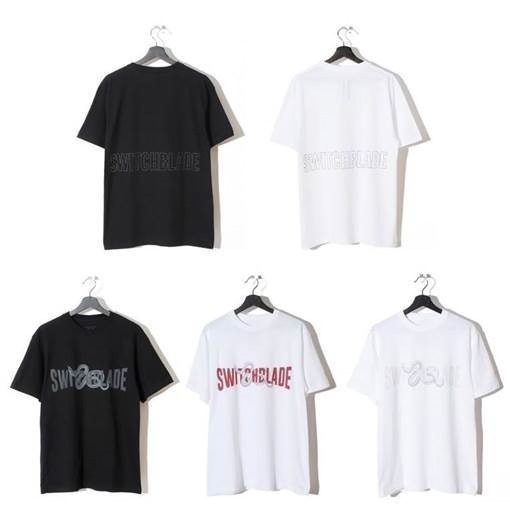 HYDEが手掛ける「スイッチブレード」新作Tシャツ、ブランドネームに