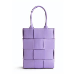 ボッテガ・ヴェネタ「カセット」バッグ新作、パープルのミニトート