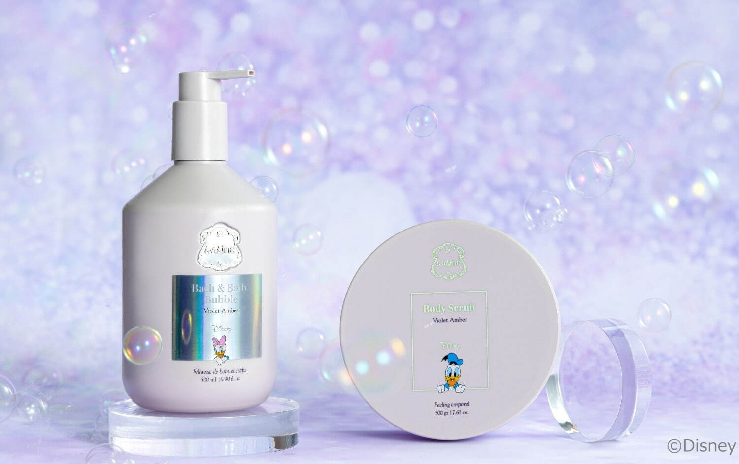 ラリン22年秋コスメ、ディズニー限定デザイン「バイオレットアンバー