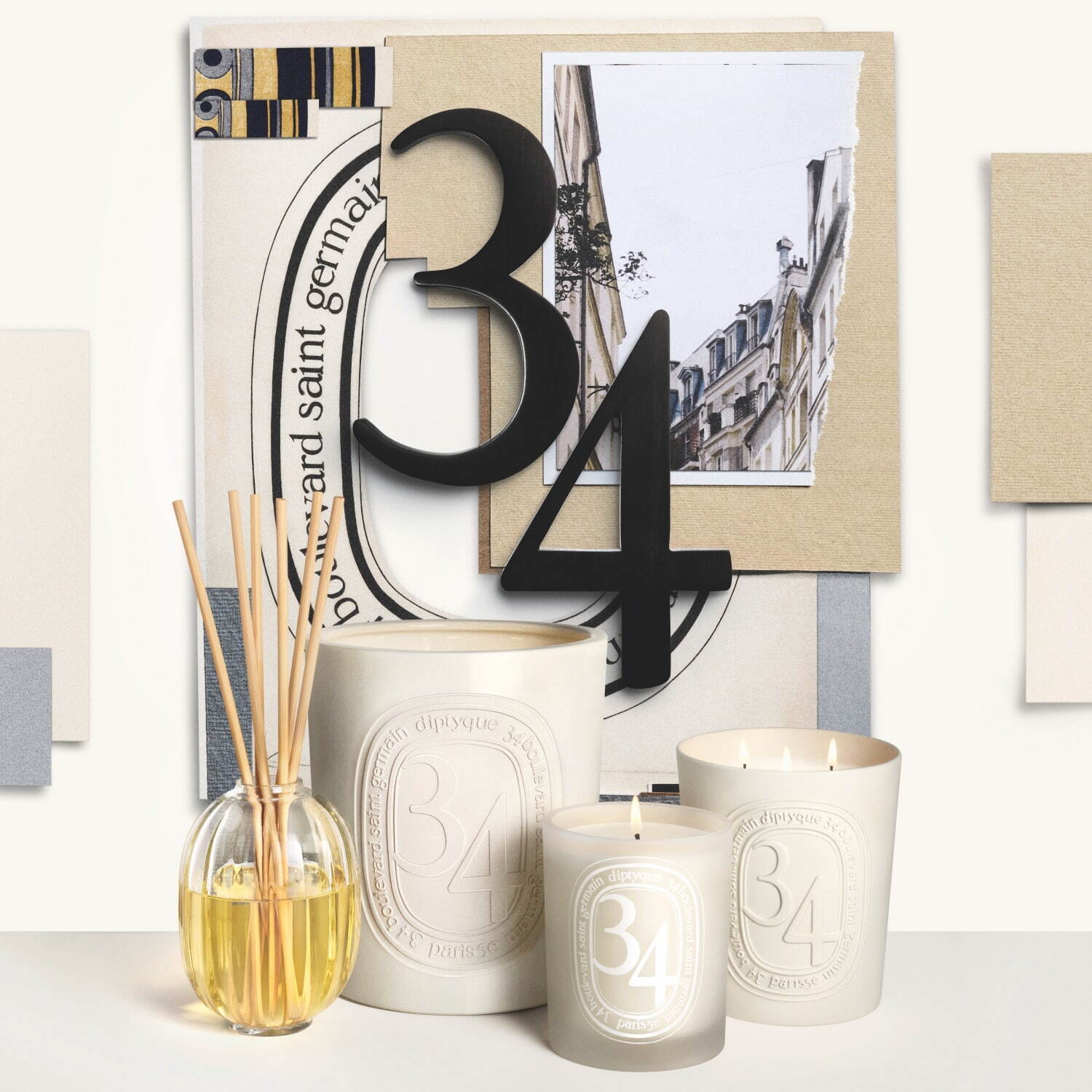 ディプティック1号店の香り「サン・ジェルマン大通り34番地」に新作