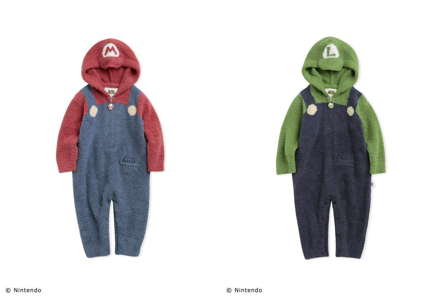 写真3/15｜ジェラート ピケ新作「スーパーマリオ」“ルイージ”になり