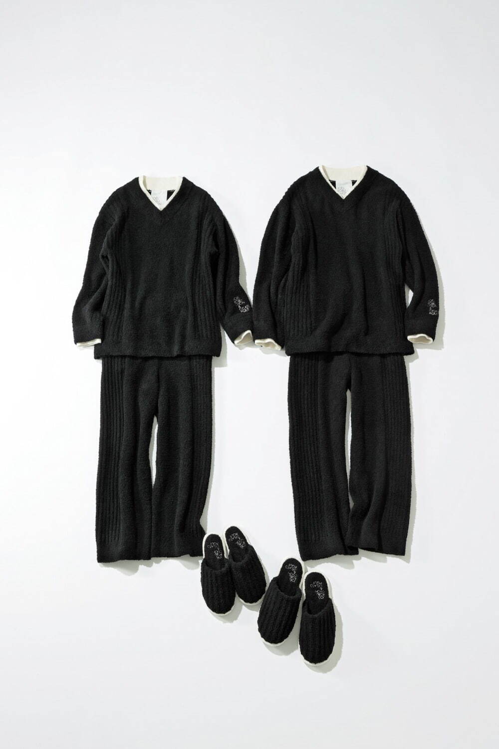 ジェラート ピケ×ジョエル・ロブション新作、“大人ブラック”ニット