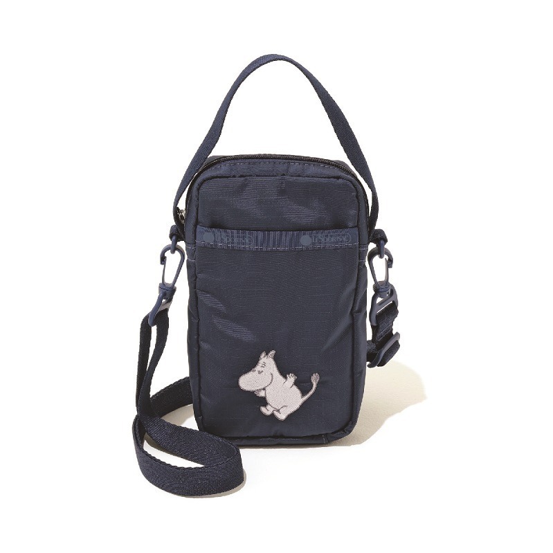 レスポートサック「ムーミン」新作コラボバッグ、リトルミィの総柄