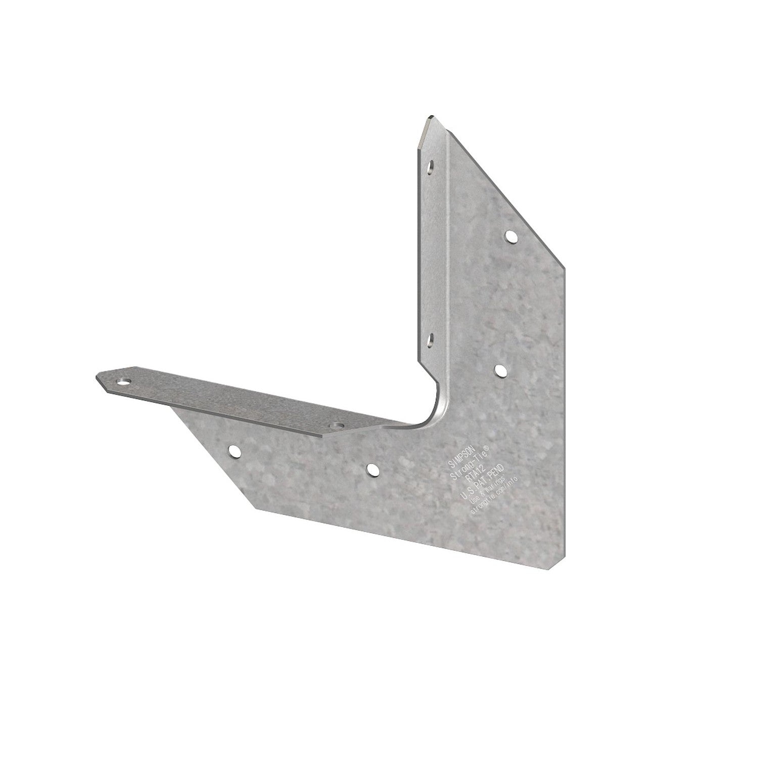 Simpson RTA12Z Rigid Tie Angle - ZMAX – Fasteners Plus