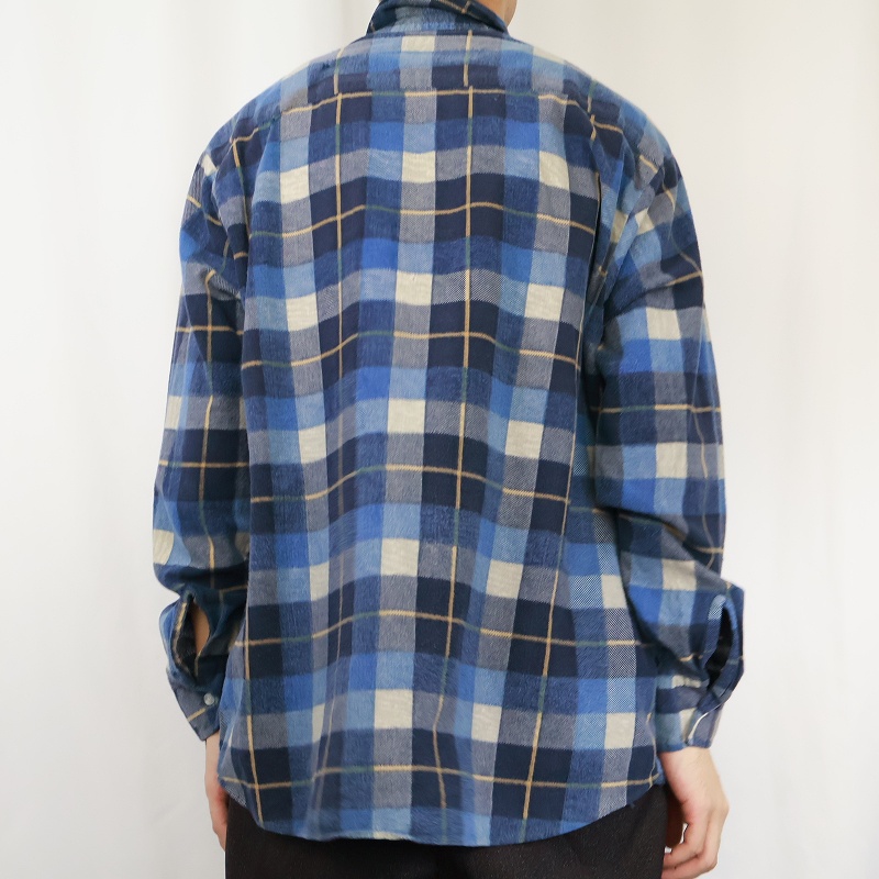 70s 70年代 長袖 チェックシャツ | ビンテージ古着屋Feeet 通販 名古屋