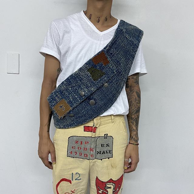 キャピタル 日本製 JAPAN製 リメイク ボロ BORO ネイティブボタン