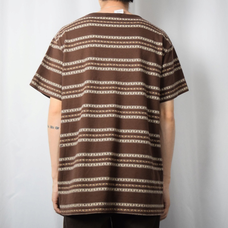 90年代 90s ポロラルフローレン アメリカ製 茶色 ブラウン 半袖