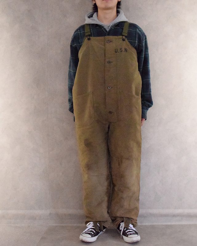 40's U.S.NAVY N-1 デッキパンツ40年代 ミリタリー 海軍 アメリカ軍