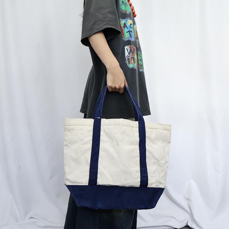 80年代 80s ブルックストーン かばん 鞄 ネイビー │ヴィテージ古着屋