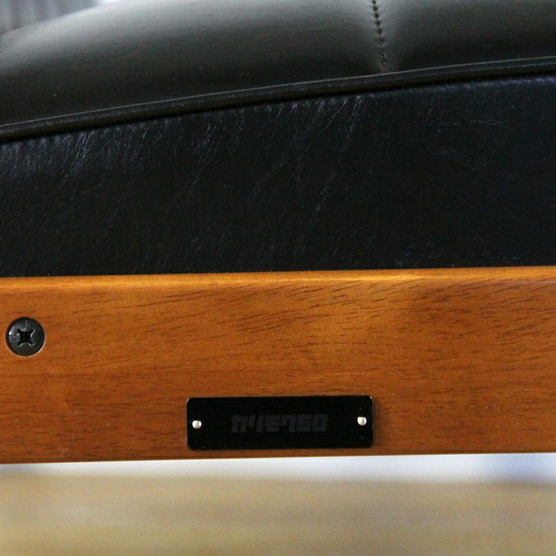 カリモク60 Kチェア2シータースタンダードブラック（ウォールナット色