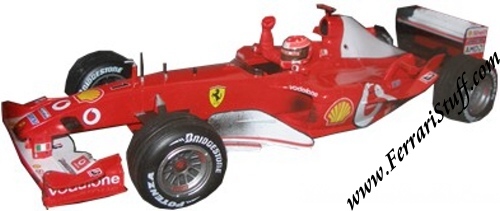 HotWheels Michael Schumacher 999 Grand Prix Points Ferrari F2003