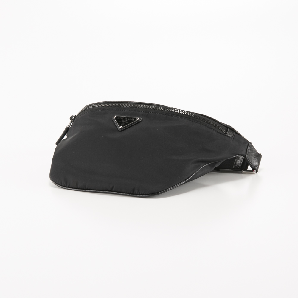 プラダ PRADA ボディバッグ・ウエストポーチ ReNylon+SAFFIANO ベルト